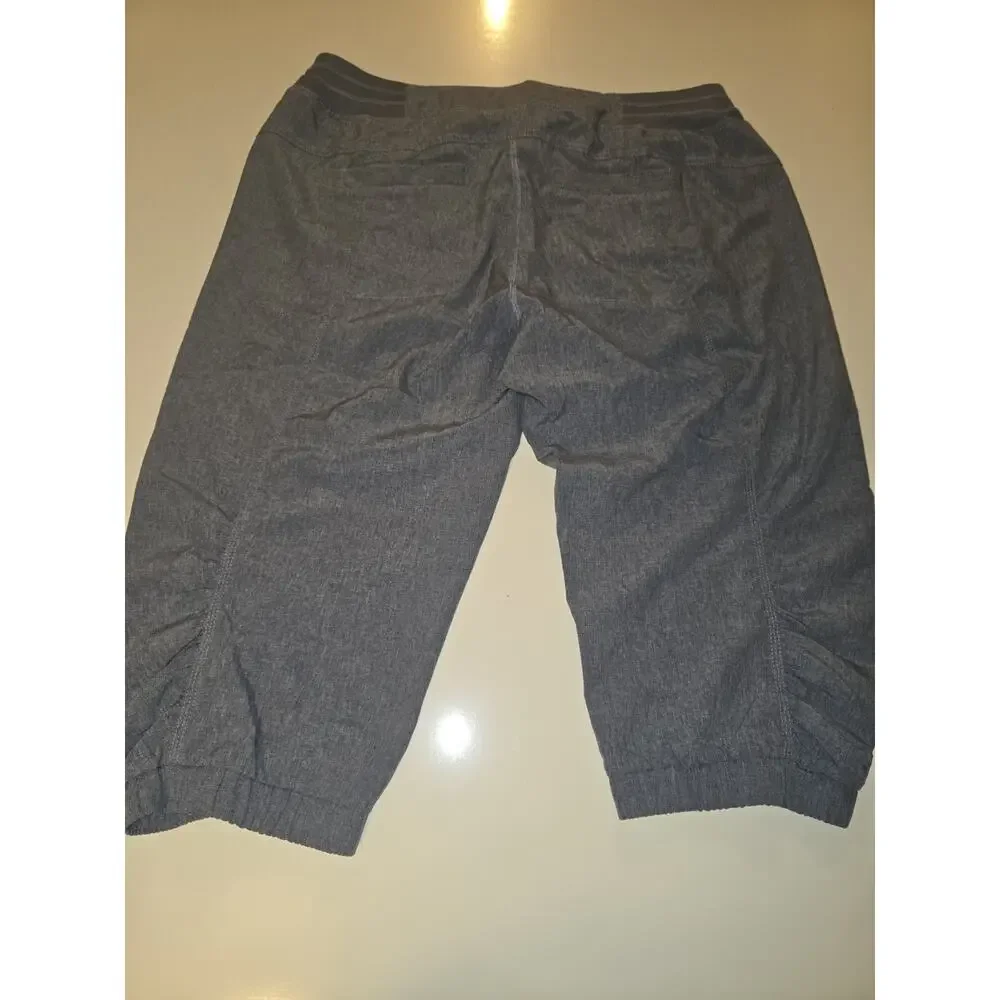Calvin Klein Performance Women’s 1X Gray Capri Jogger Pants Drawstring Stretch